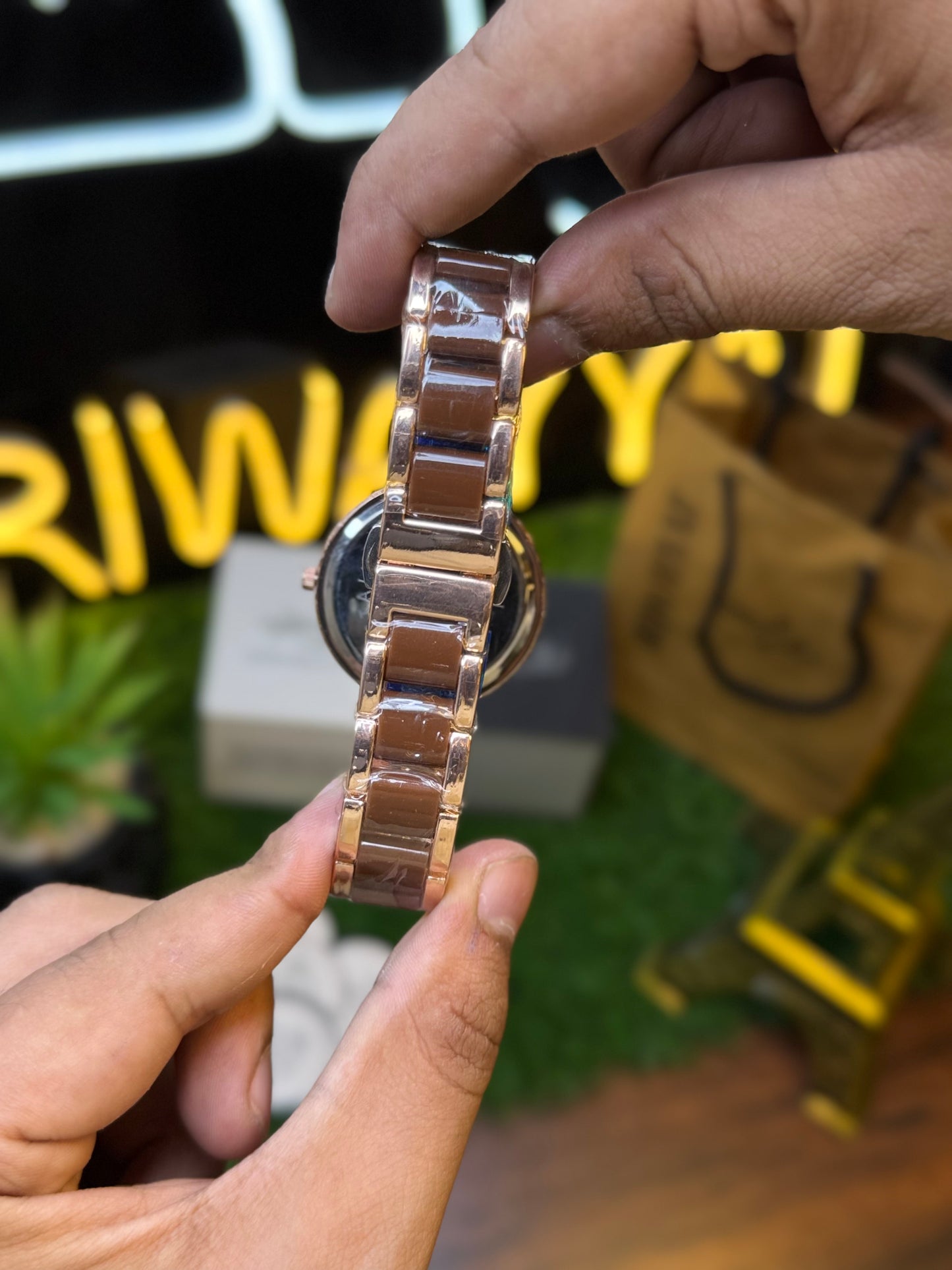 Marble Brown Lex For Ladies