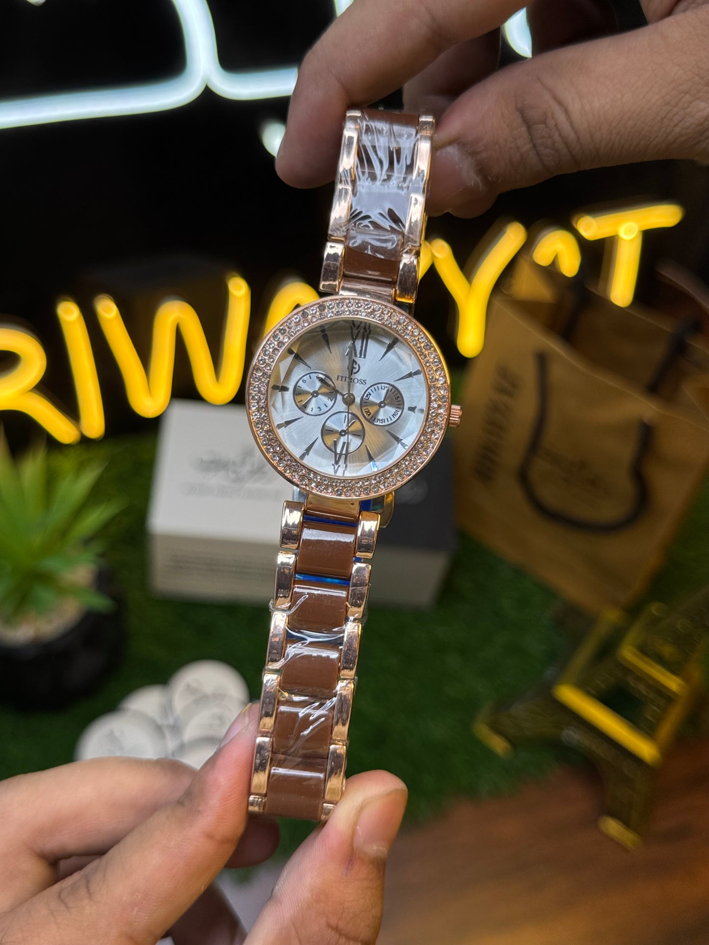 Marble Brown Lex For Ladies