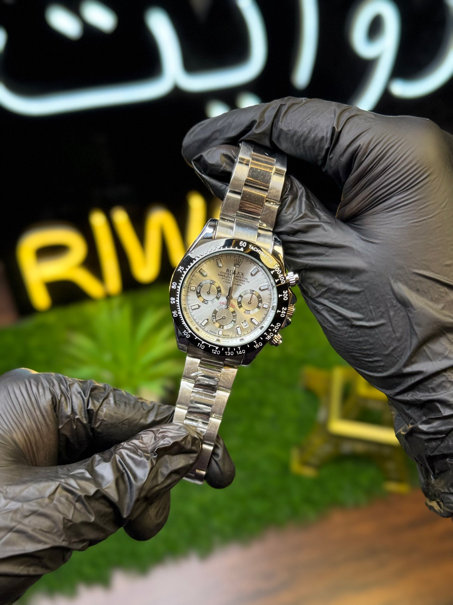 Rolex Daytona Chrono Silver