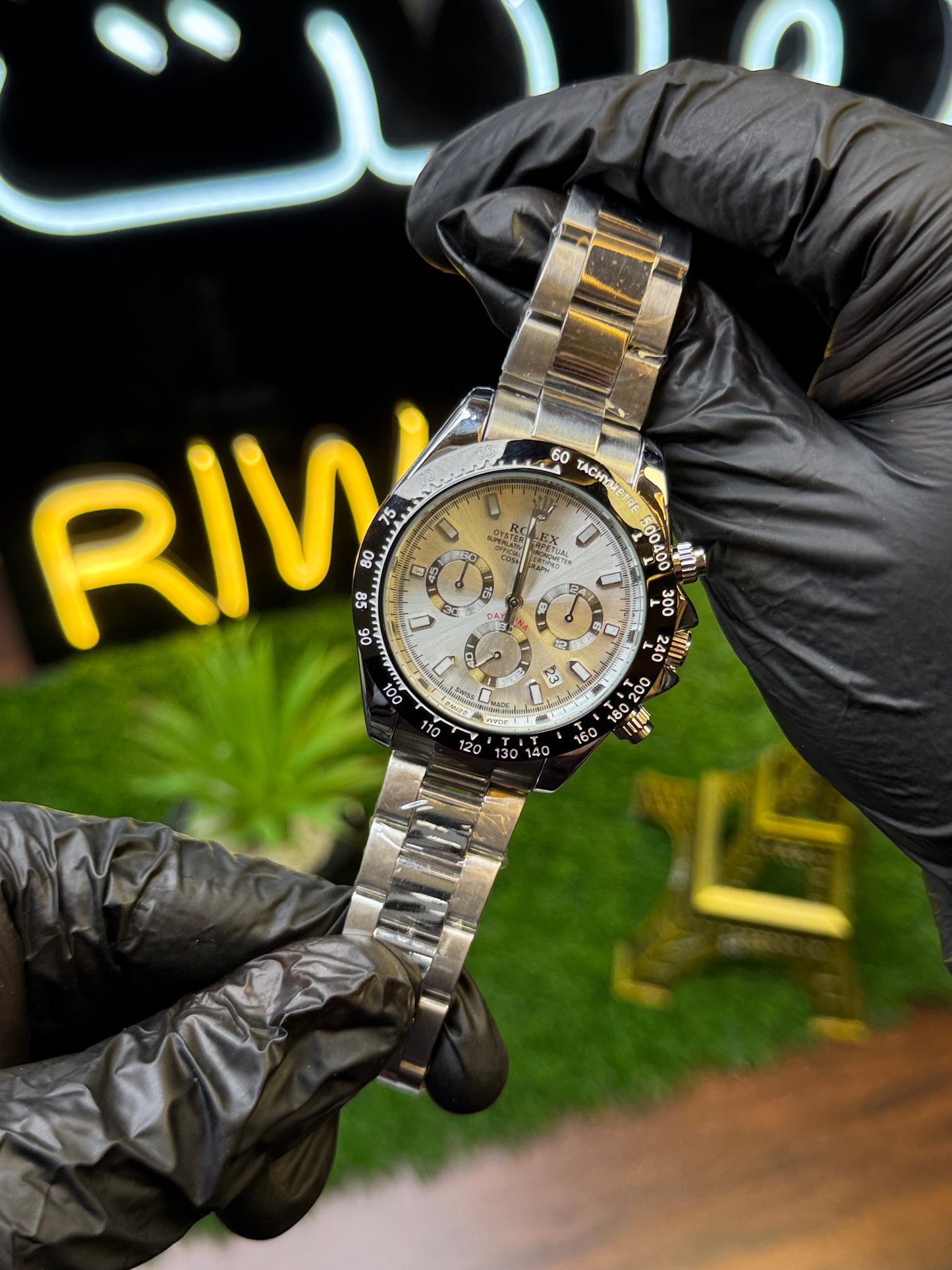 Rolex Daytona Chrono Silver